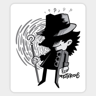 mysterious hedgehog Sticker